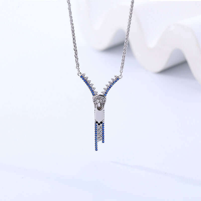 Zipper Necklace Jewelry